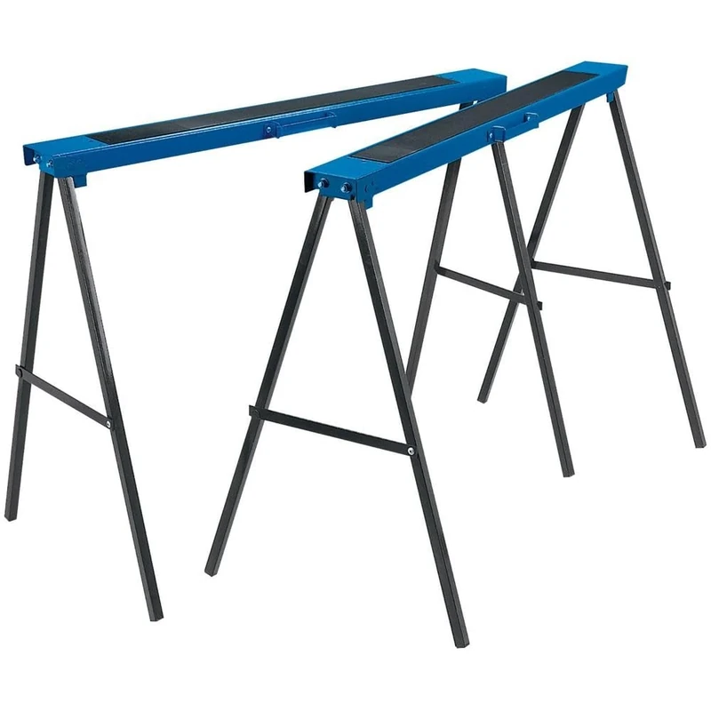 Draper 52072 Fold Down Trestles, 1000mm x 800mm, Pair , Blue