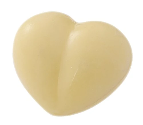 Martellato 20-3D6001 Polycarbonate 3D Heart Mould, 32 x 18 x 28 mm, Black - Image 1