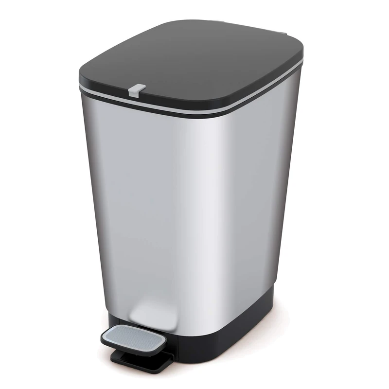 Kis Waste Container Chic 25 L in Silver - Image 1