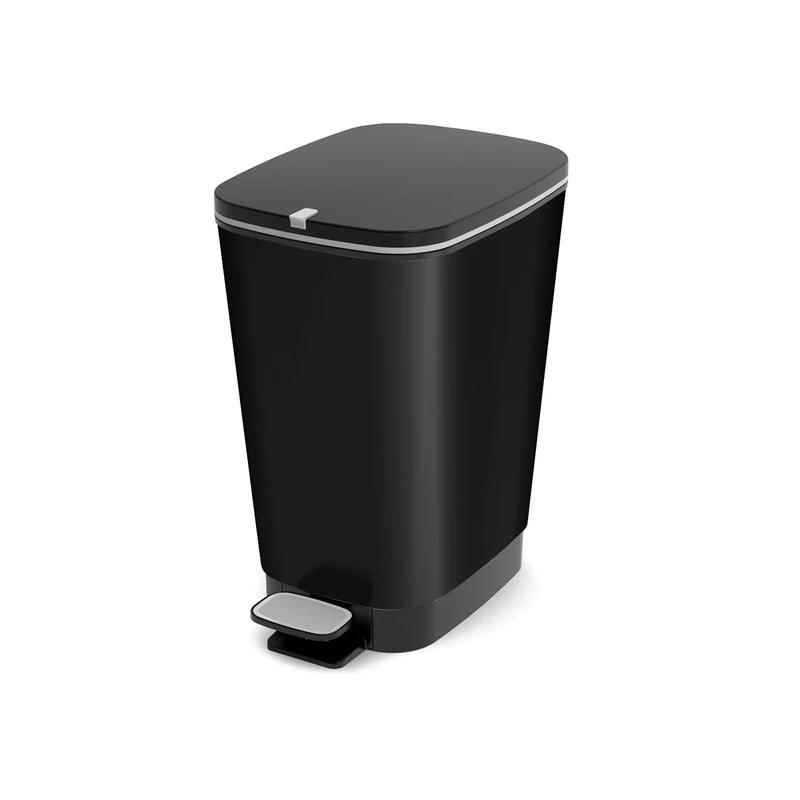 Kis "Chic Waste Container, Black, 25 Litre
