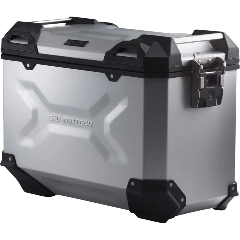 SW-Motech Suitcase Alu-Box Straight Trax Adventure 45 Litre Black