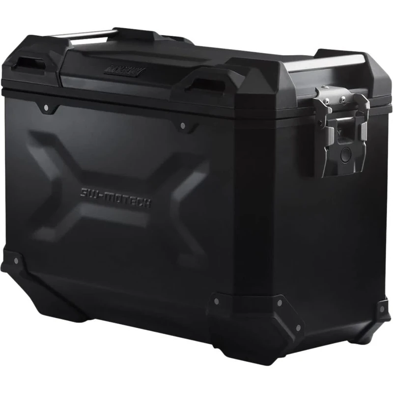 SW-Motech Suitcase Alu-Box Straight Trax Adventure 45 Litre Black