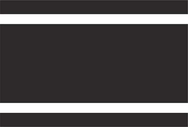 Racing Triple Maxi Stripes, Black, 20 cm x 5 mt