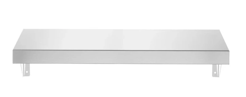 HENDI Rear table for Green Fire barbecues, 650x298x(H)160 mm