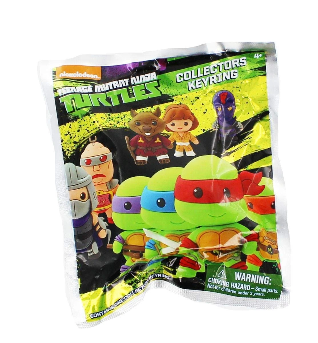 Teenage Mutant Ninja Turtles Blind Bag 3-D Figural Key Ring