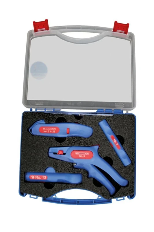 WEICON Tools Starter Set Pro, 4-Piece Set for Electrical installations, DIY and Home Repairs, Made in Germany