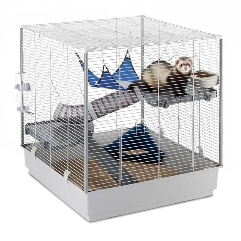Ferplast Furet Ferret Cage, X-Large, 80 x 75 x 86.5 cm, Grey
