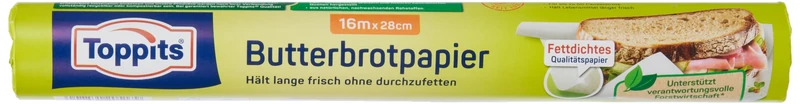 Toppits 2049643 Bread Paper 16 m - Image 1