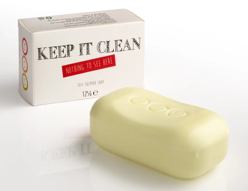 whytheface Keep it Clean 10% Sulphur Soap - Face Cleanser - Image 1