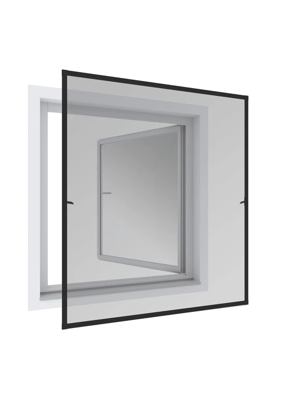 Windhager Fly Screen Expert Window Blind, grey, 03998