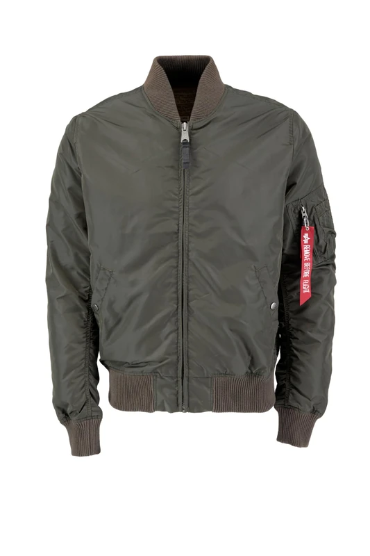 Alpha Industries MA-1 TT Bomber Jacket for Men Rep.Grey
