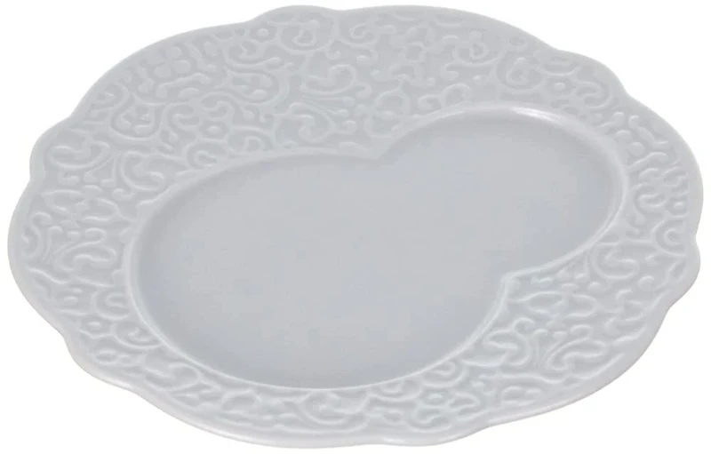 Alessi "Dressed Breakfast Plates, Set of 4, White