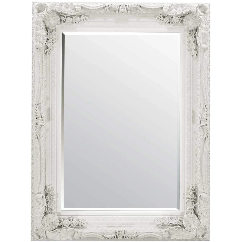 Mirror French Carved Cream Louis Wall, 122x91