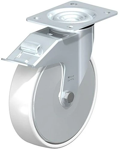 Blickle LE-PPN 200R-FI-FA Swivel Caster, 7.87" Wheel Diameter, 660 lb. Load Capacity