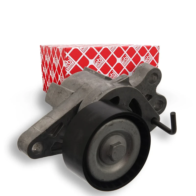 febi bilstein 40466 Tensioner Assembly for auxiliary belt, pack of one