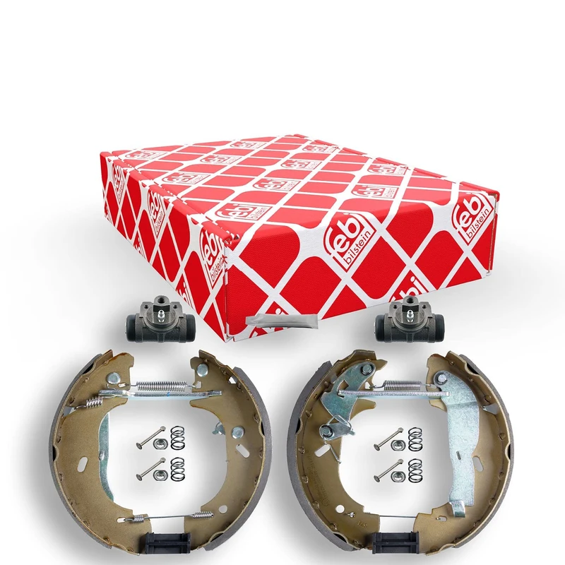febi bilstein 44313 Brake Shoe Set with additional parts, pack of two