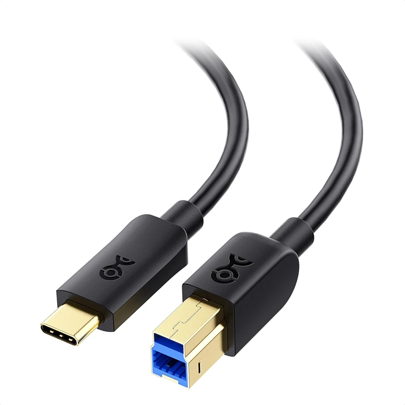 Cable Matters USB C to USB B Cable 1m, USB B to USB C Cable in Black