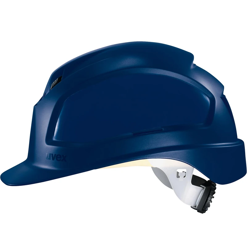 uvex Pheos B-WR Construction Safety Helmet - Industrial Hard Hat, Blue