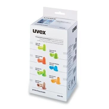 Uvex Hi-com SNR 24dB Disposable Ear Plugs - Beige - 300 Pairs
