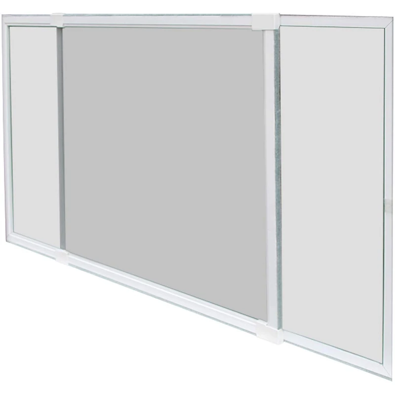 Schellenberg 50810 Insect Protection Sliding Window with Roller Shutters - Grey