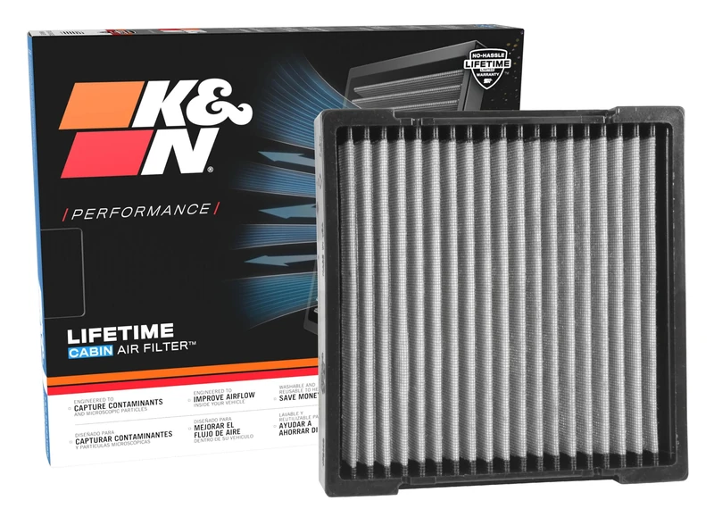 K&N Cabin Air filter compatible with Honda (VF2033), Weiß