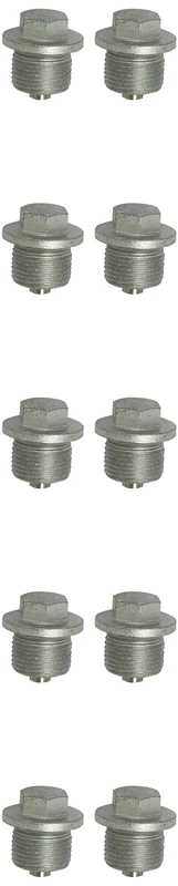 Oil Drain Plug Hexagonal 15 mm M20 x 1.5 x 14 mm Pack of 10