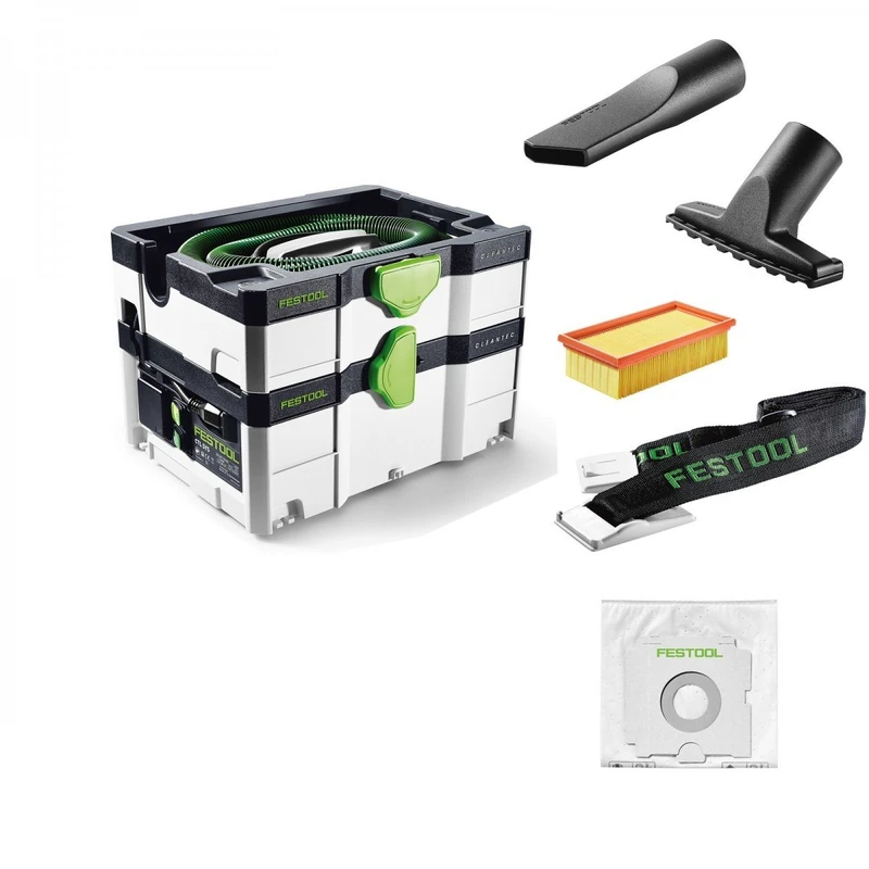Festool CTL SYS – Dust Extractor (Black, Green, White)