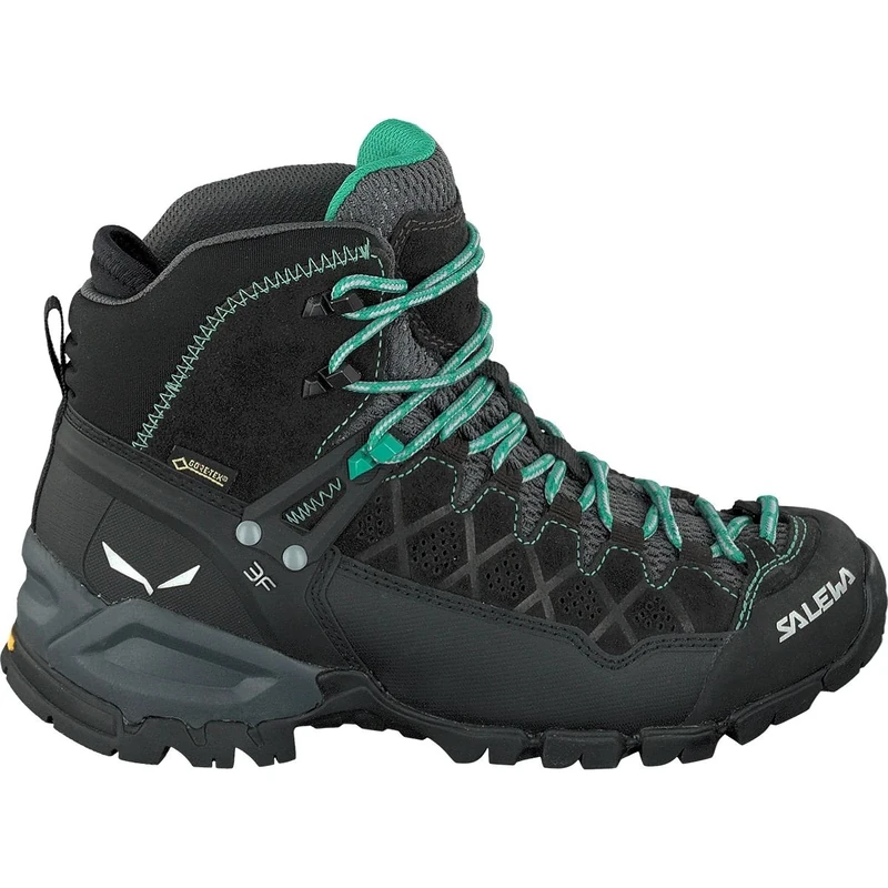 Salewa Ws Alp Trainer Mid Gtx, Black Out/Agata, 4.5, Female