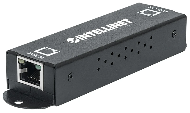Intellinet Gigabit High-Power PoE+ Extender Repeater, IEEE 802.3at/af Power over Ethernet (PoE+/PoE), metal - Image 1