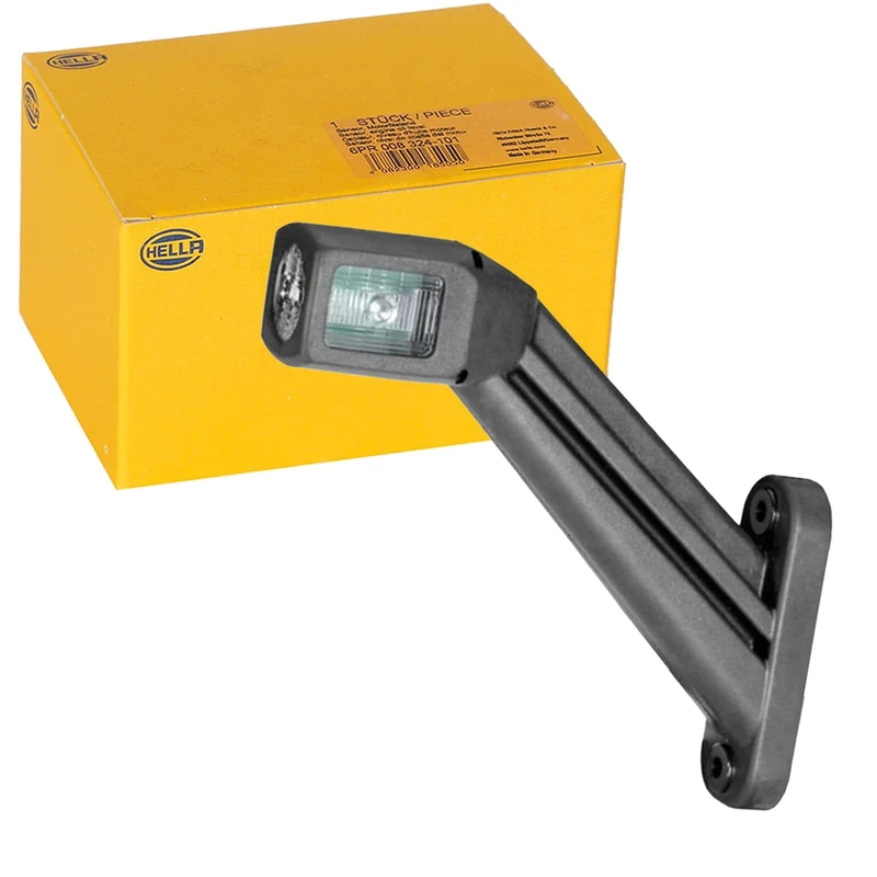 HELLA 2XS 011 744-071 Marker Light - LED - 12/24V - Cable: 500mm - Plug: Quick Link - left/Lateral Mounting