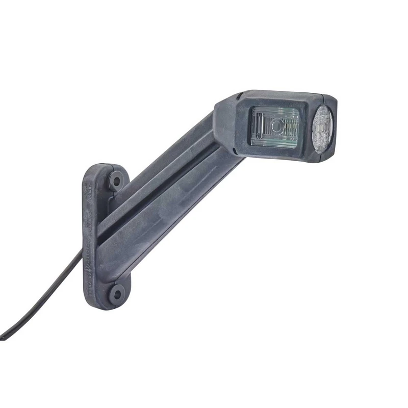 HELLA 2XS 011 744-161 Marker Light - LED - 12/24V - Cable: 150mm - Plug: Blade Terminal Sleeve - right/Lateral Mounting