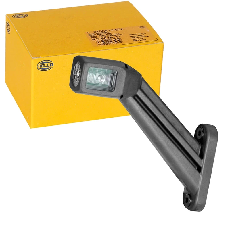 HELLA 2XS 011 744-021 Marker Light - LED - 12/24V - Cable: 500mm - Plug: EasyConn - 2-pin connector - right/Lateral Mounting - Image 1