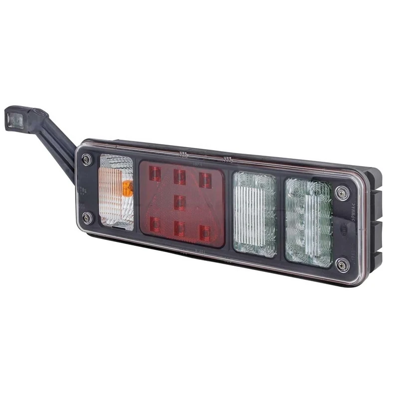HELLA 2VP 340 961-151 Rearlight - Hybrid - 24V - mounting/Bolted - Lens Colour: Crystal clear - Plug: EasyConn 4 x 2/EasyConn 1 x 7 - Plug: Male - left - Quantity: 1