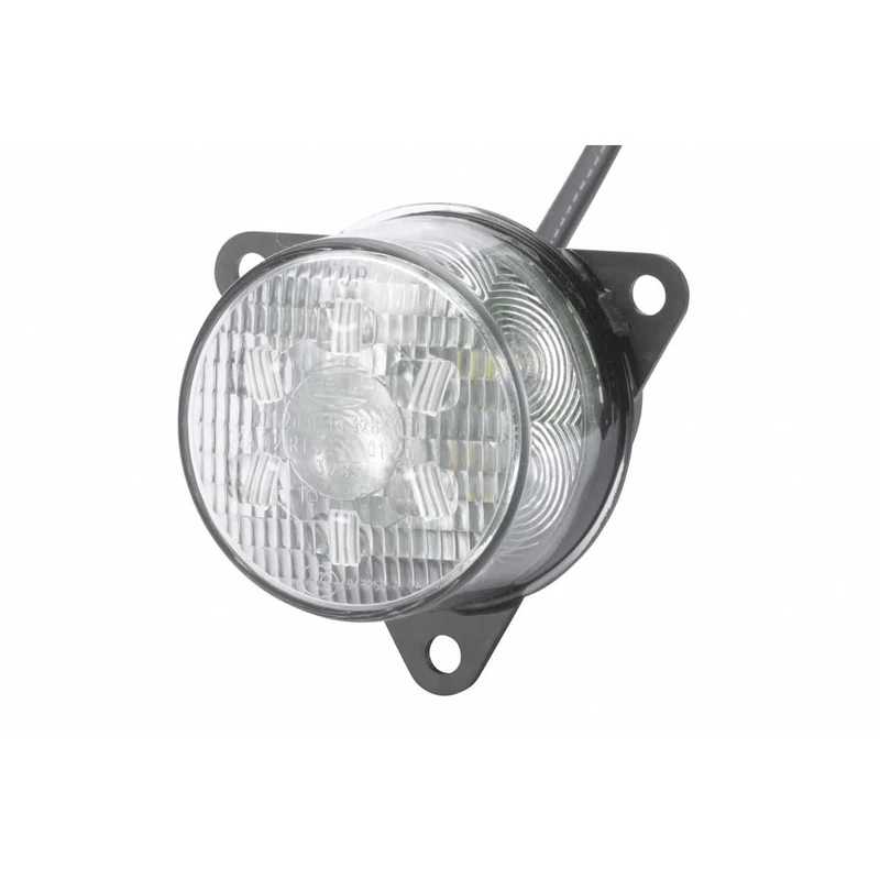 HELLA 2PF 011 172-511 Position Light - LED - 24V - Fitting/Screw Connection - Lens Colour: Crystal clear - Cable: 500mm - Plug: open cable ends - Front - Quantity: 1