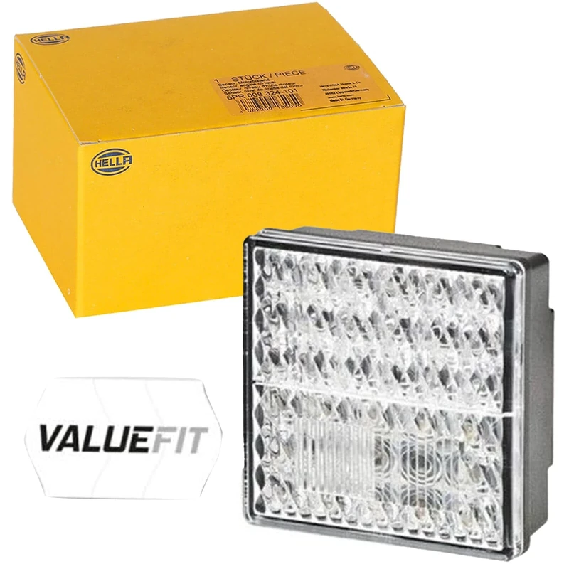 HELLA VALUEFIT 2NR 357 029-061 Rearlight - LED - 12V - mounting/Bolted - Lens Colour: transparent - Plug: open cable ends - right/left - Quantity: 1