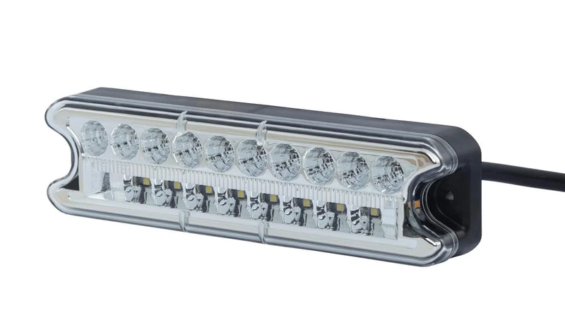 HELLA VALUEFIT 2VP 357 021-041 Rearlight - LED - 12/24V - mounting/Bolted - Lens Colour: Crystal clear - Plug: open cable ends - right - Quantity: 1