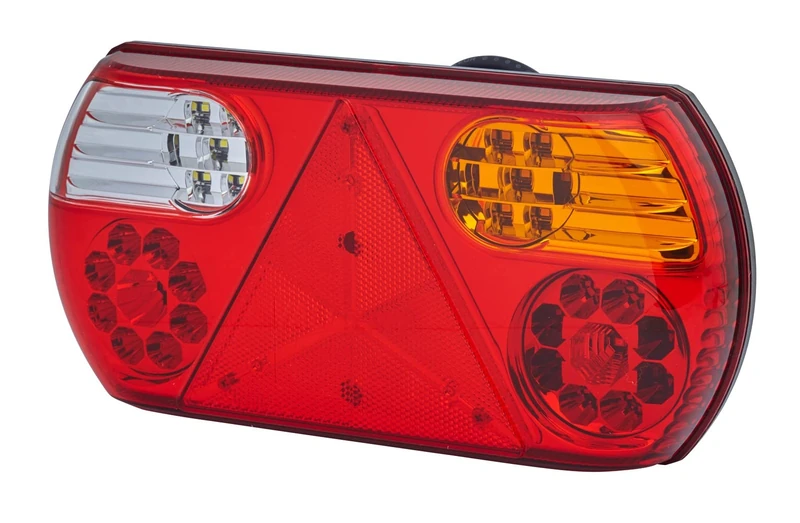 HELLA VALUEFIT 2VP 357 016-021 Rearlight - LED - 12V - mounting/Bolted - Lens Colour: Multi-coloured - Plug: open cable ends - right - Quantity: 1