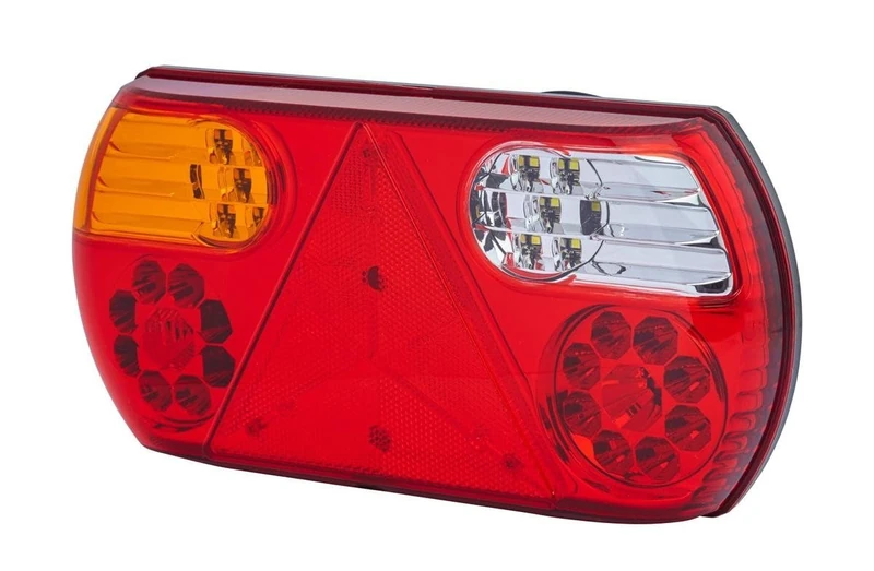 HELLA VALUEFIT 2VP 357 016-111 Rearlight - LED - 24V - mounting/Bolted - Lens Colour: Multi-coloured - Plug: open cable ends - left - Quantity: 1