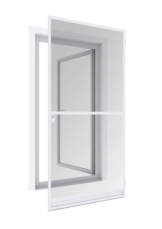 Windhager Expert Insect Protection Clamping Frame for Door, White, 03902