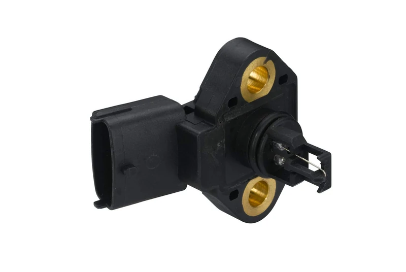 HELLA 6PP 013 400-031 Sensor, intake manifold pressure - 4-pin connector - with seal ring