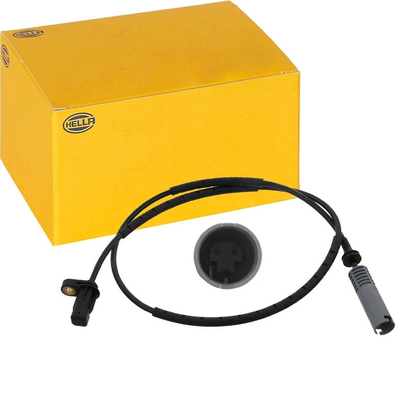 HELLA 6PU 012 039-751 Sensor, wheel speed - 12V - 2-pin connector - Cable: 871mm
