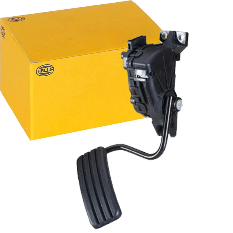 HELLA 6PV 010 946-351 Sensor, accelerator pedal position - for left-hand drive vehicles - 6-pin connector - Manual Transmission