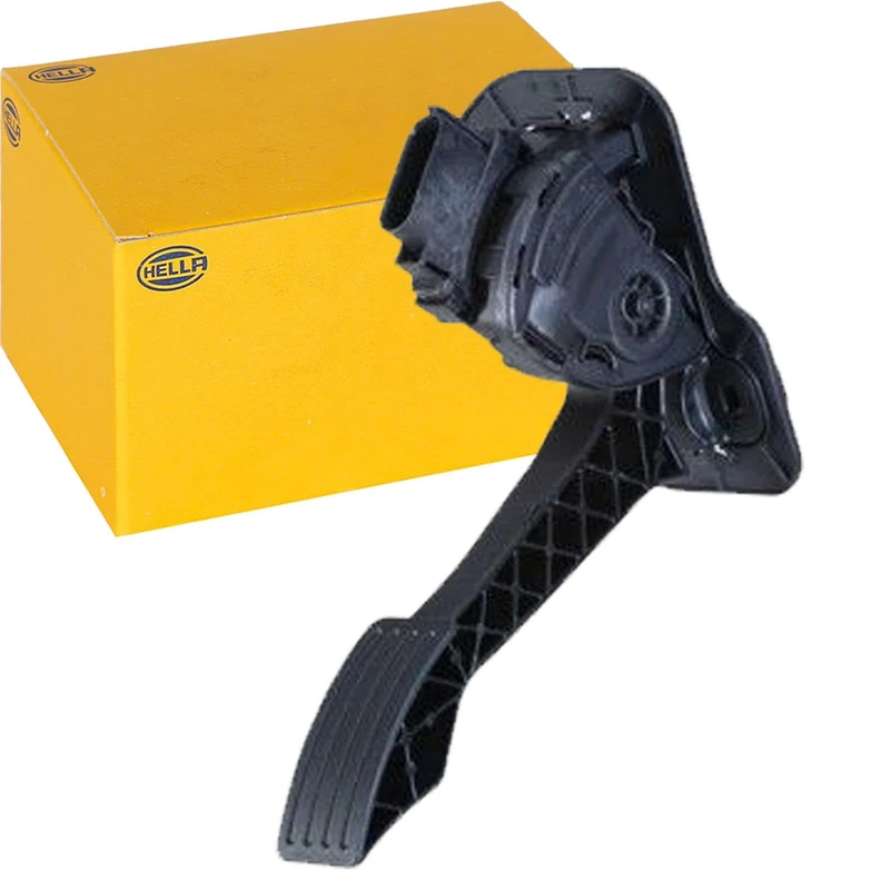 HELLA 6PV 010 946-211 Sensor, accelerator pedal position - for left-hand drive vehicles - 6-pin connector - Manual Transmission