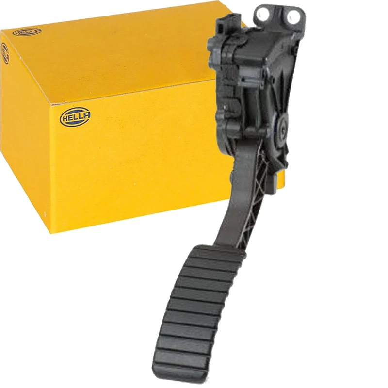 HELLA 6PV 010 946-181 Sensor, accelerator pedal position - for left-hand drive vehicles - 6-pin connector - Manual Transmission