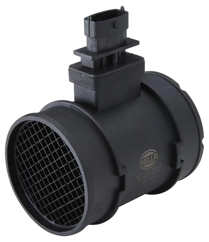 HELLA 8ET 009 149-221 Air Mass Sensor - 4-pin connector - Pipe-neck