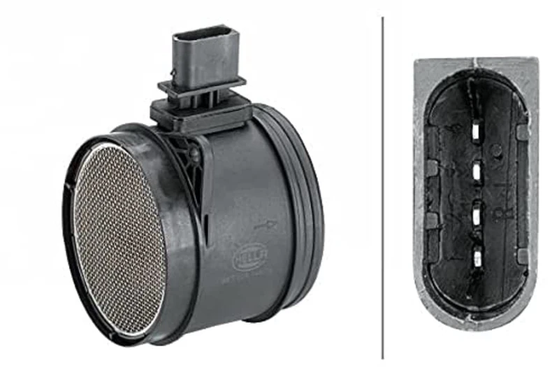 HELLA 8ET 009 149-161 Air Mass Sensor - 4-pin connector - Bolted