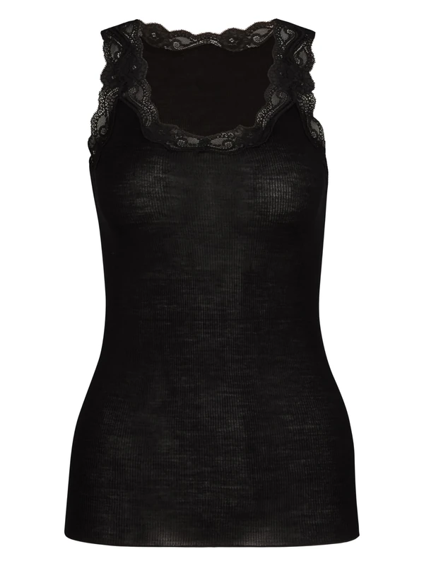 Calida Women's Richesse Lace Vests, Black, 22-24