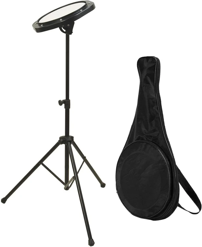 On-Stage DFP5500 Drum Practice Pad with Stand & Bag