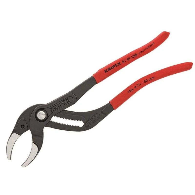 KNIPEX Siphon and Connector Pliers (250 mm) 81 01 250 SB (self-service card/blister)
