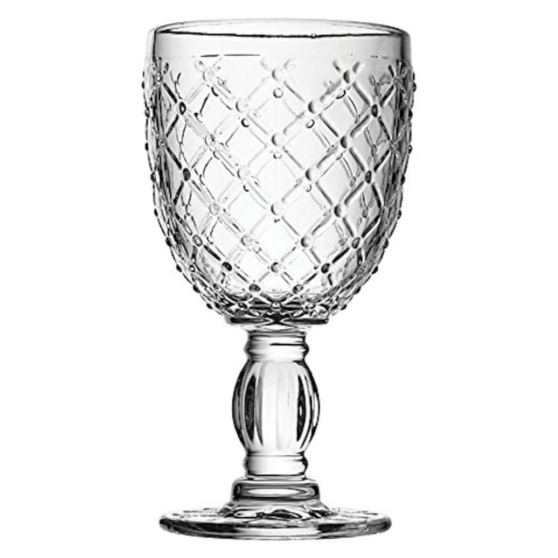 Utopia R90204 Creative Bar Lattice Goblet, 11.5 oz., 33 cL (Pack of 6)